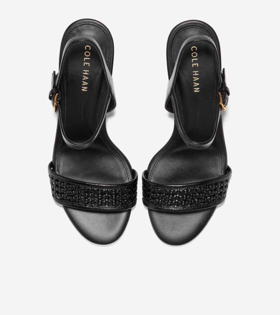 ジョージー ブロック ヒール サンダル 65MM womens. 28000 | COLE_HAAN