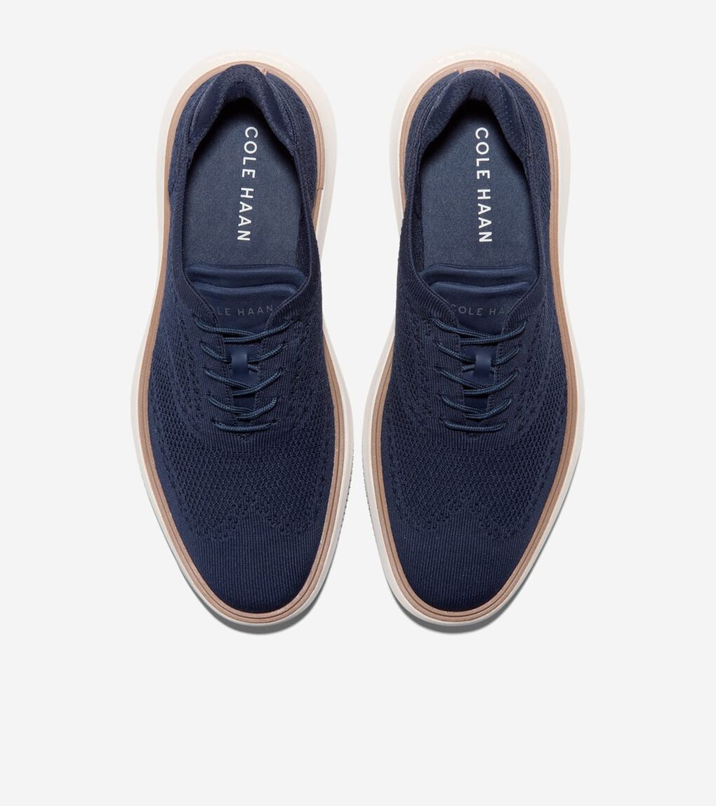 グランド フェーズ スティッチライト クイックオン オックスフォード mens.