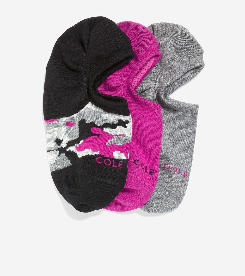 3PK カモ スニーカー ライナー womens.