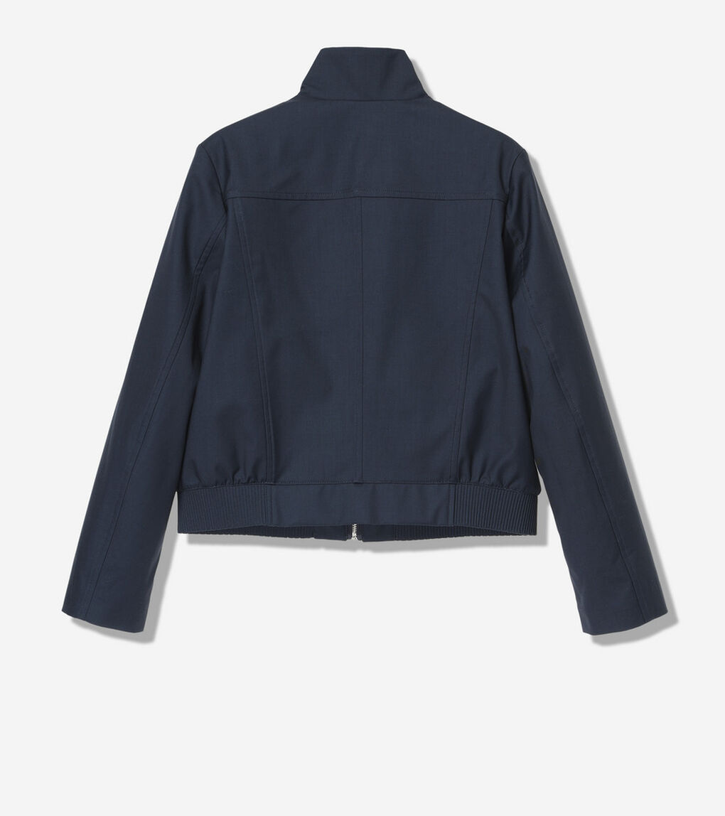 ボンバー スタイル ジャケット womens