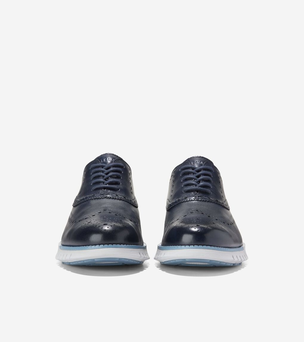 ゼログランド リマスタード ウィングチップ オックスフォード mens