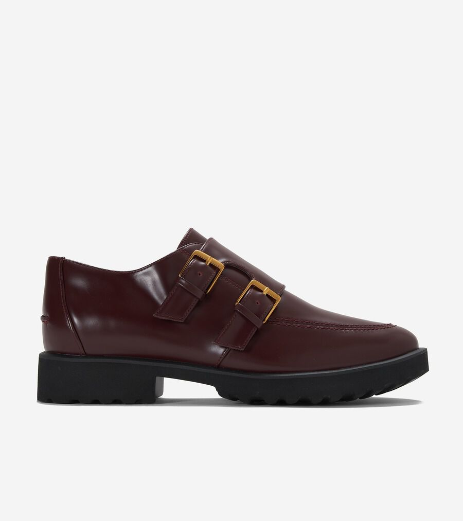 グリニッジ モンク ストラップ ローファー womens. 15000