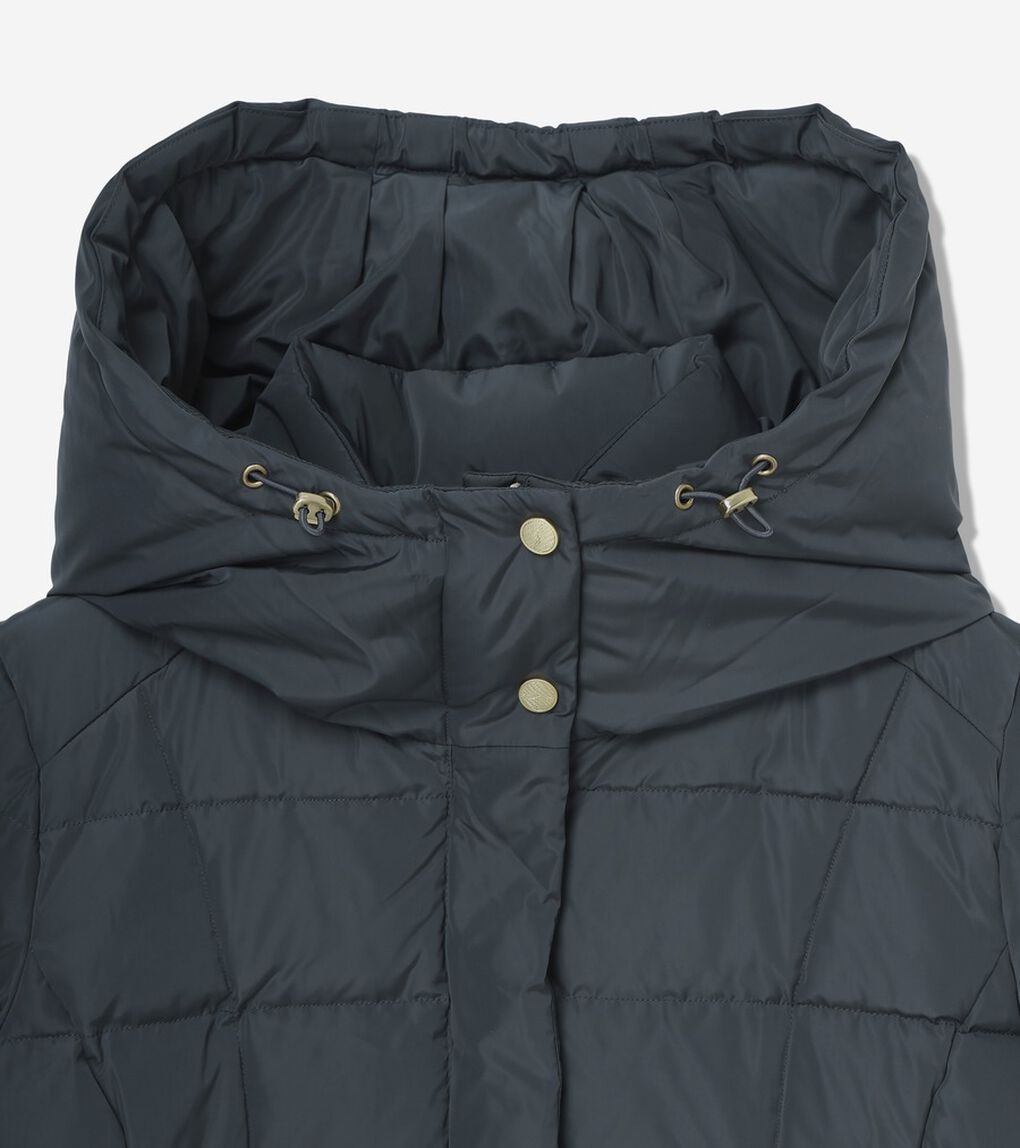 シグネチャー 32IN タフタ ダウン コート womens