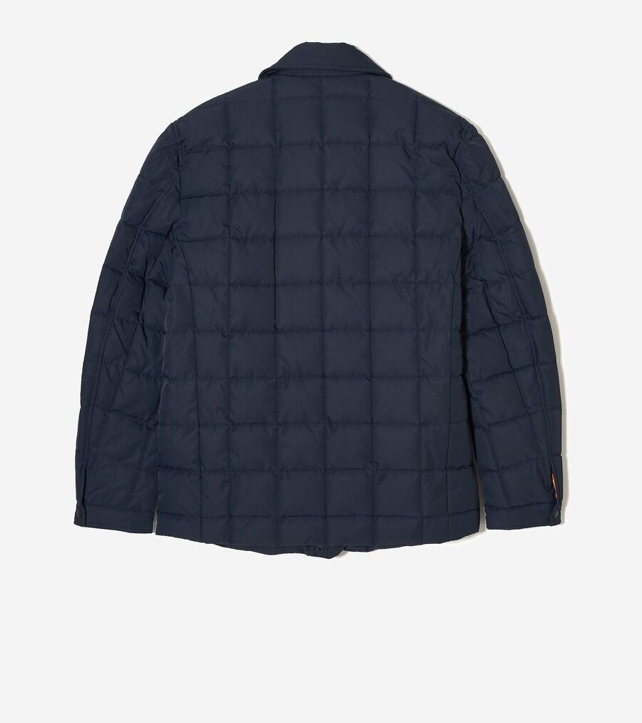 ボックス キルト ダウン シャツ ジャケット mens. 0.0 | COLE_HAAN