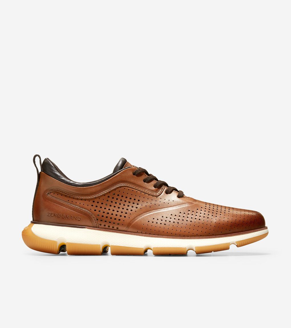 4.ゼログランド パーフォレーテッド オックスフォード mens.