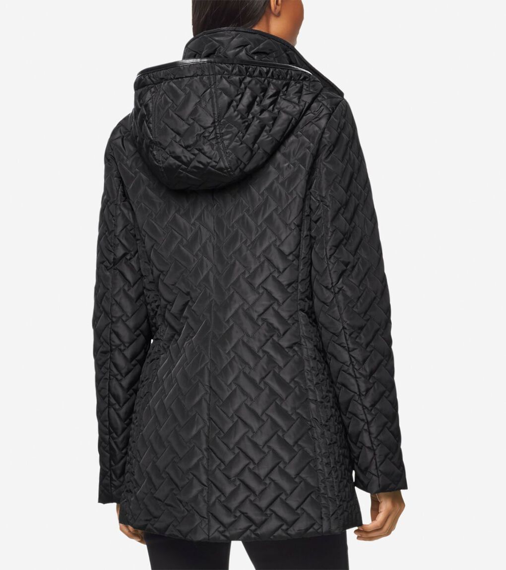 シグネチャー バーン ジャケット フード付き womens.
