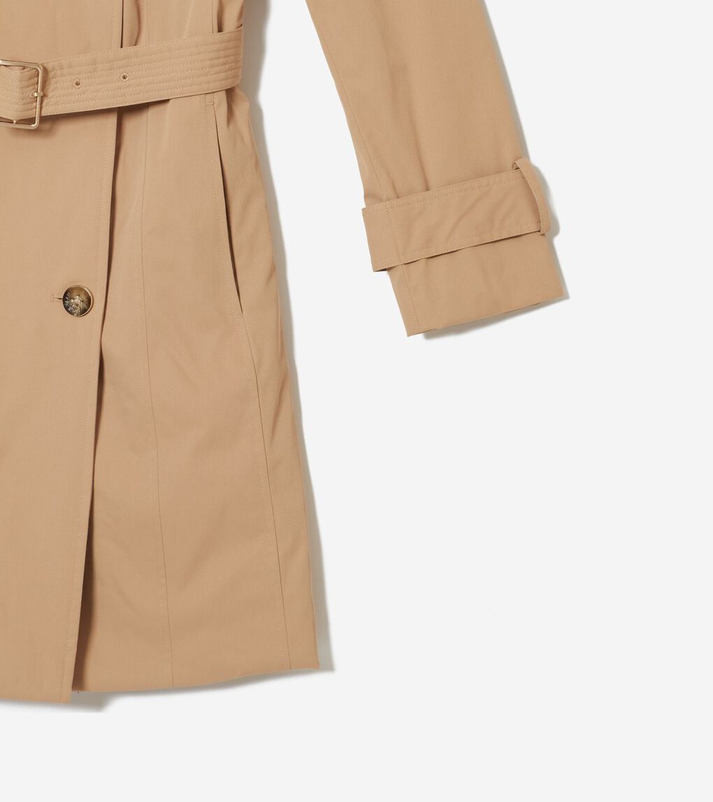 インシュレイティドツイルトレンチコート womens