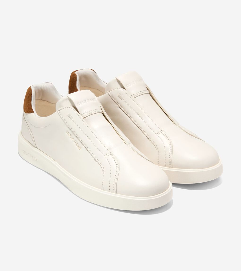 グランド クロスコート リュクス スリッポンスニーカー womens.