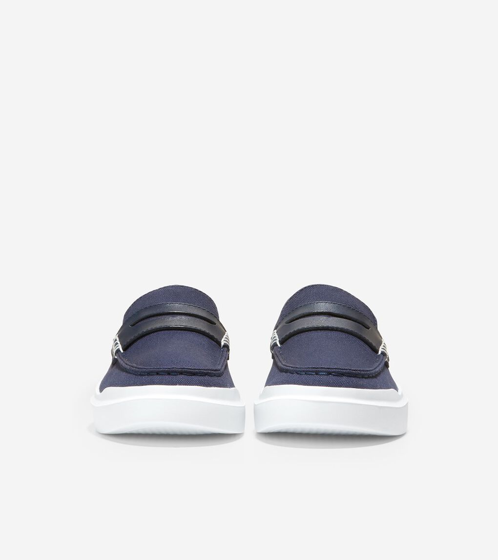 グランドプロ ラリー キャンバス ペニー ローファー womens.