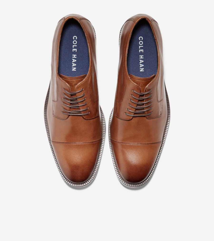 モダンエッセンシャル キャップトゥ オックスフォード mens