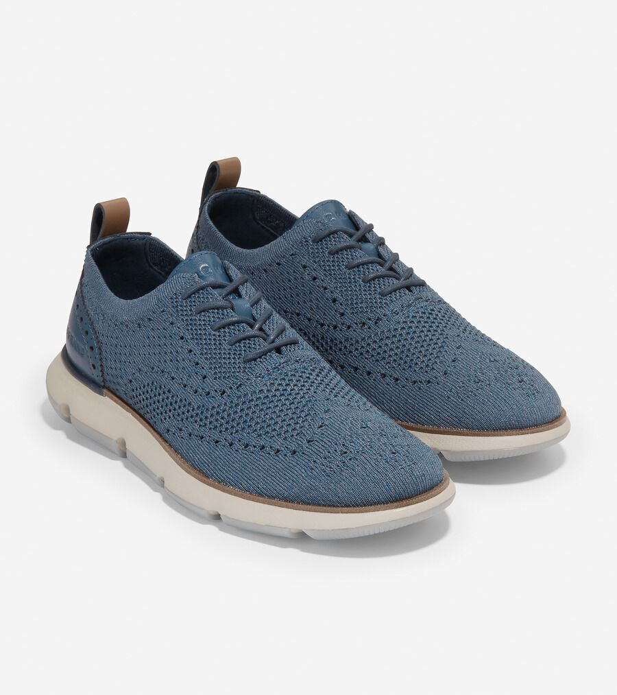 4.ゼログランド スティッチライト オックスフォード mens. 0.0 | COLE_HAAN