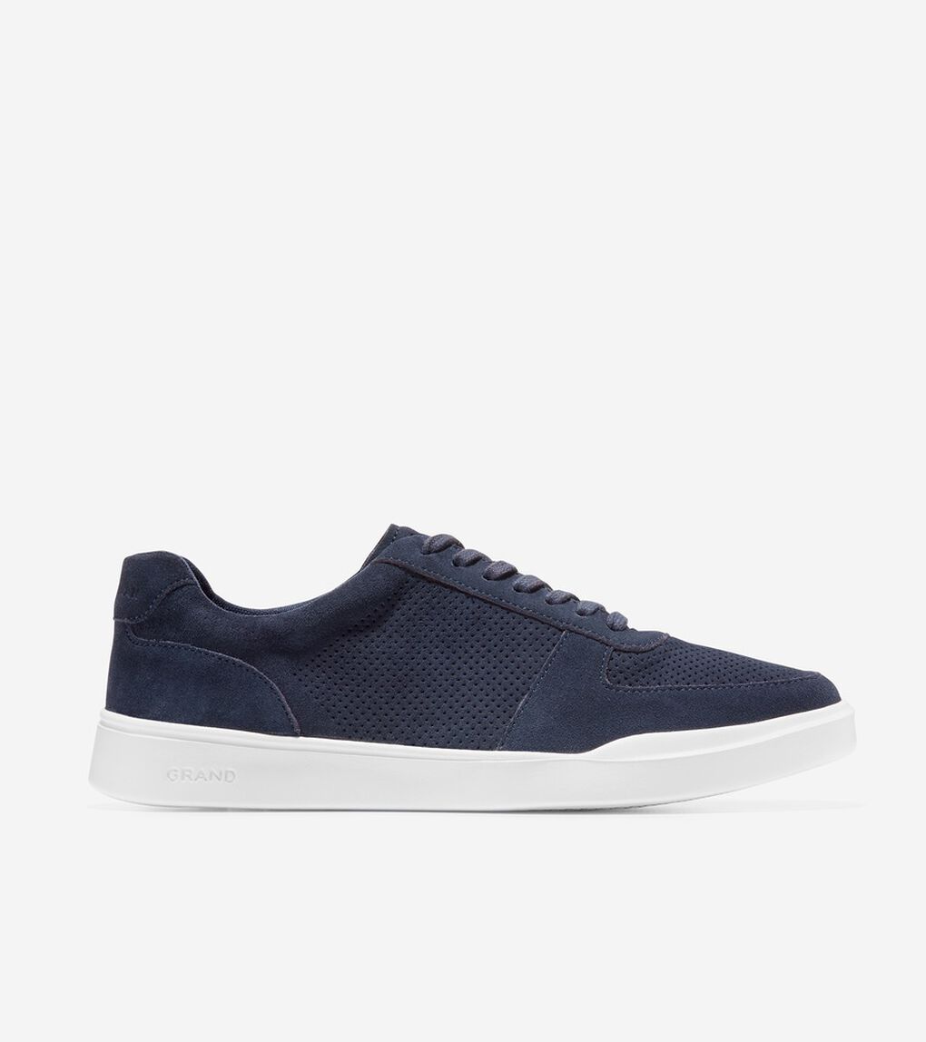 グランド クロスコート モダン パーフォレーション スニーカー mens.