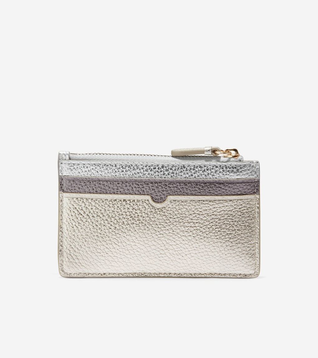 エッセンシャル ジップ カード ケース womens