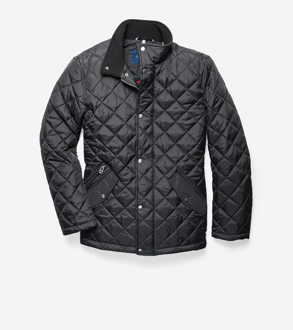キルテッド バーン ジャケット mens.