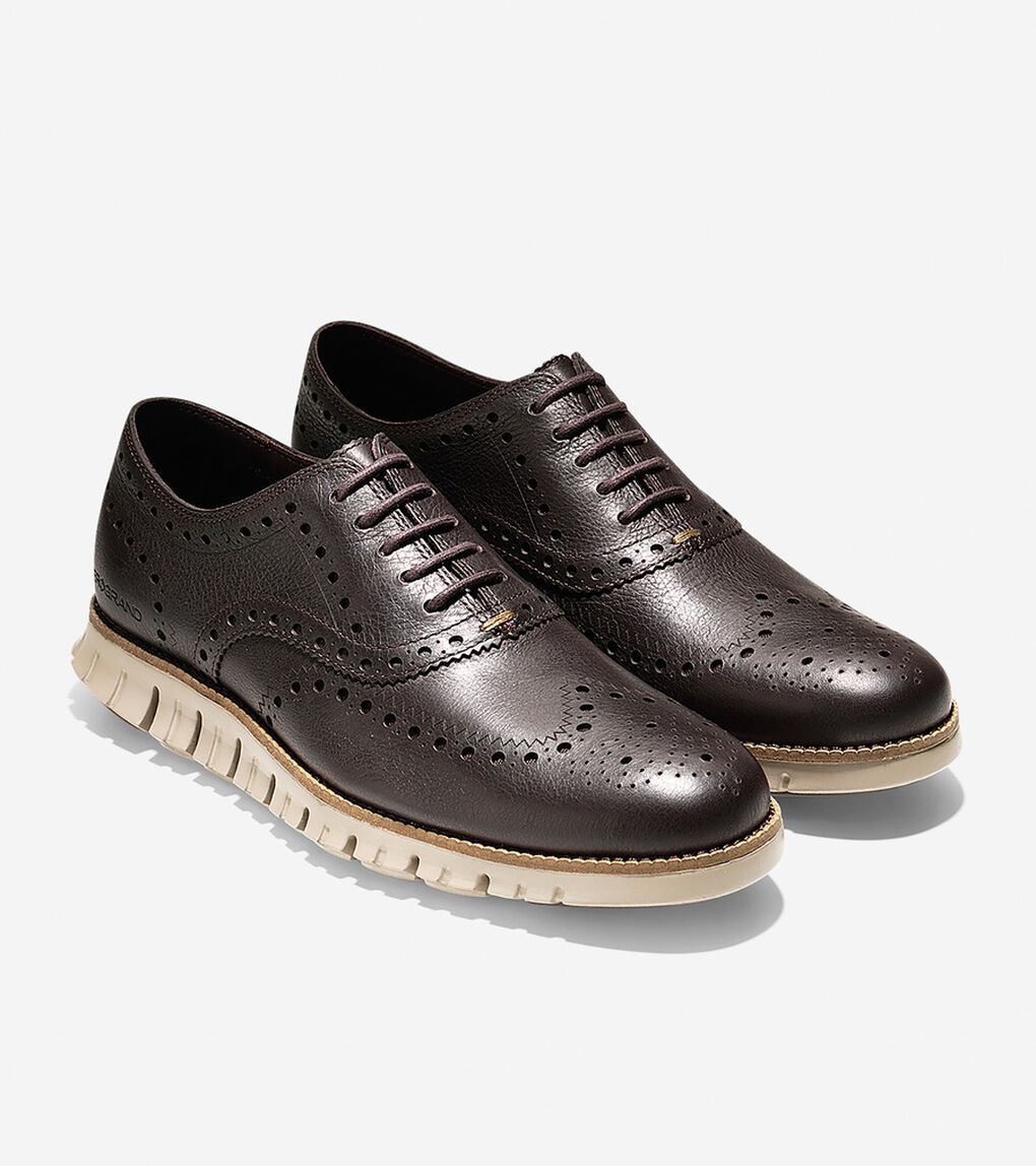 ゼログランド ウィングチップ オックスフォード mens.