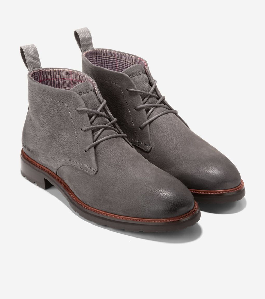 バークシャー ラグ チャッカ ブーツ mens.