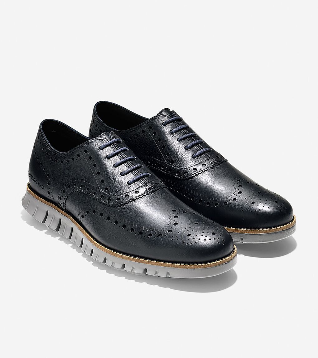 ゼログランド ウィングチップ オックスフォード mens.