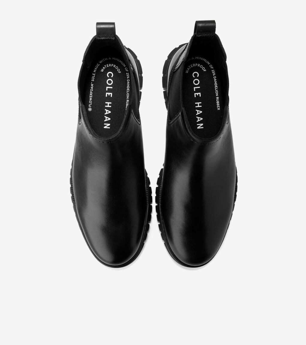 ゼログランド リマスタード チェルシーブーツ ウォータープルーフ mens