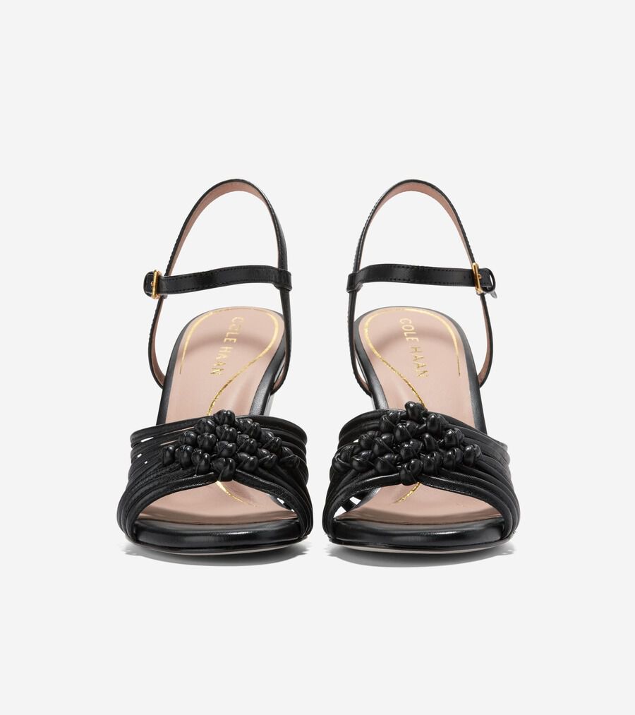 セール☆COLE HAAN ジットニーノット ウェッジ（ブラック） ジットニーノット ウェッジ womens. 25200 | COLE_HAAN