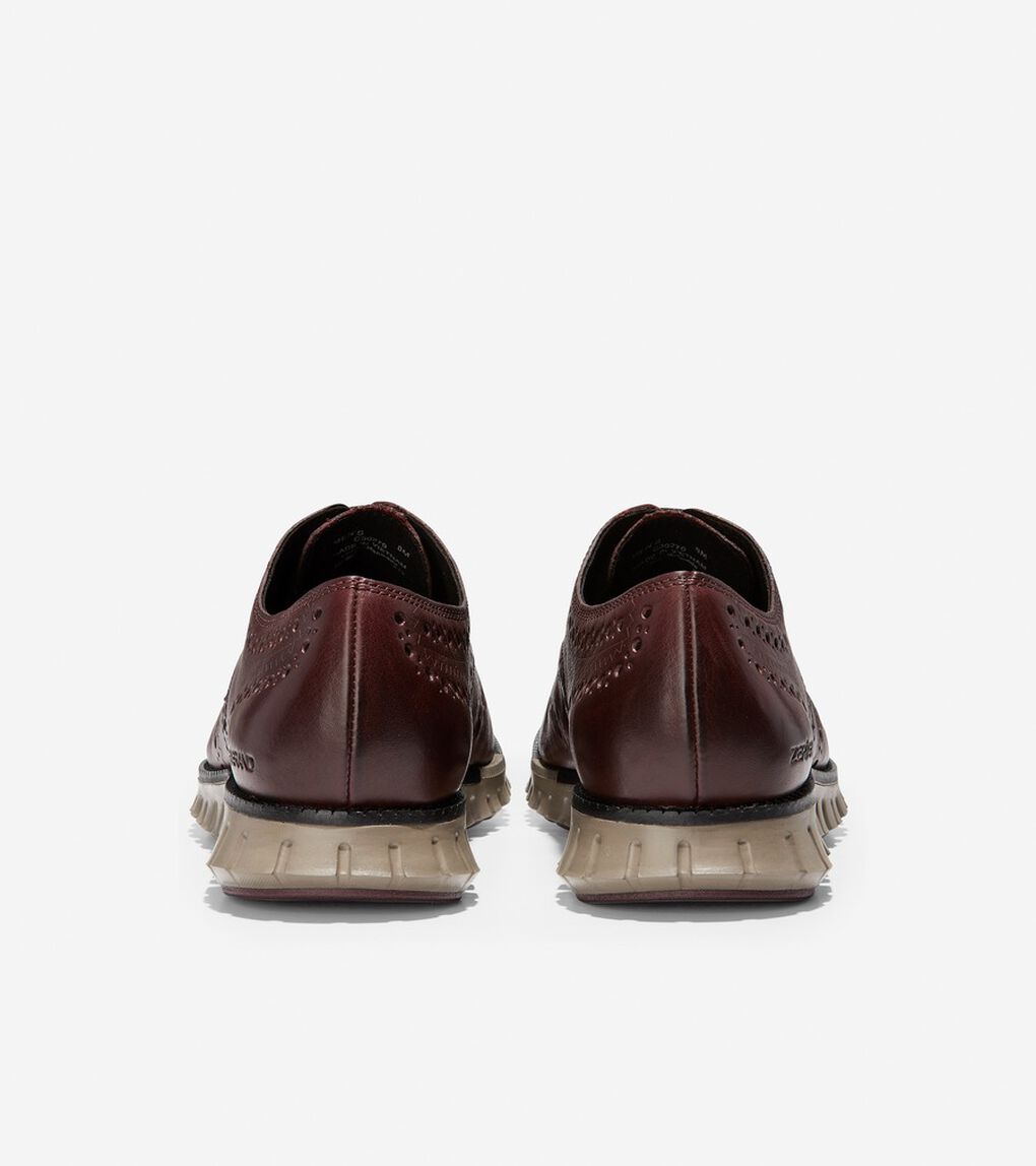 ゼログランド ウィングチップ オックスフォード mens.