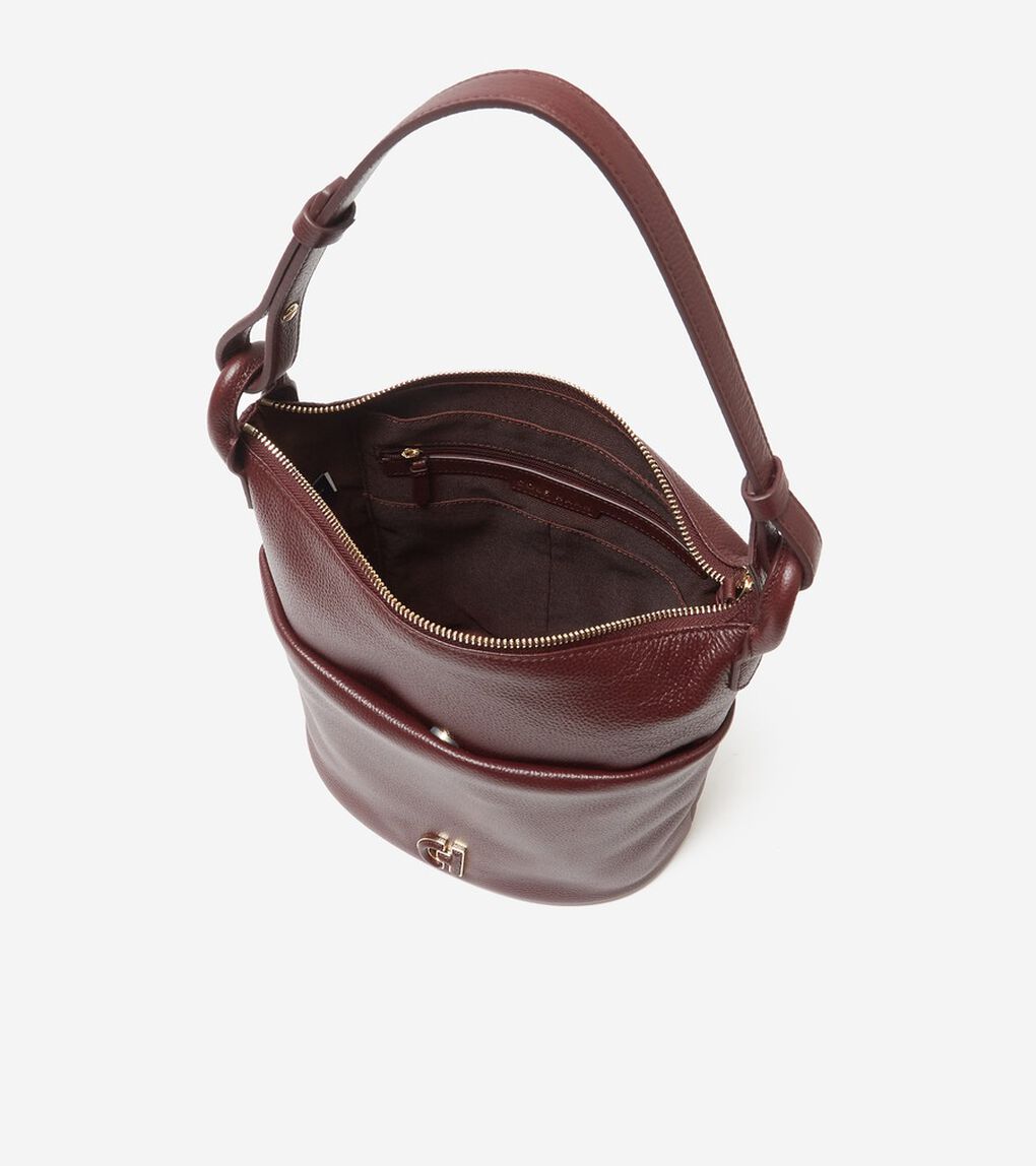 エッセンシャル ソフト バケット バッグ womens.