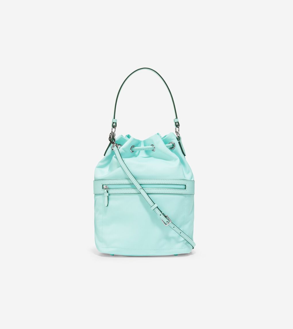 ナイロン ドローストリング クロスボディ womens.