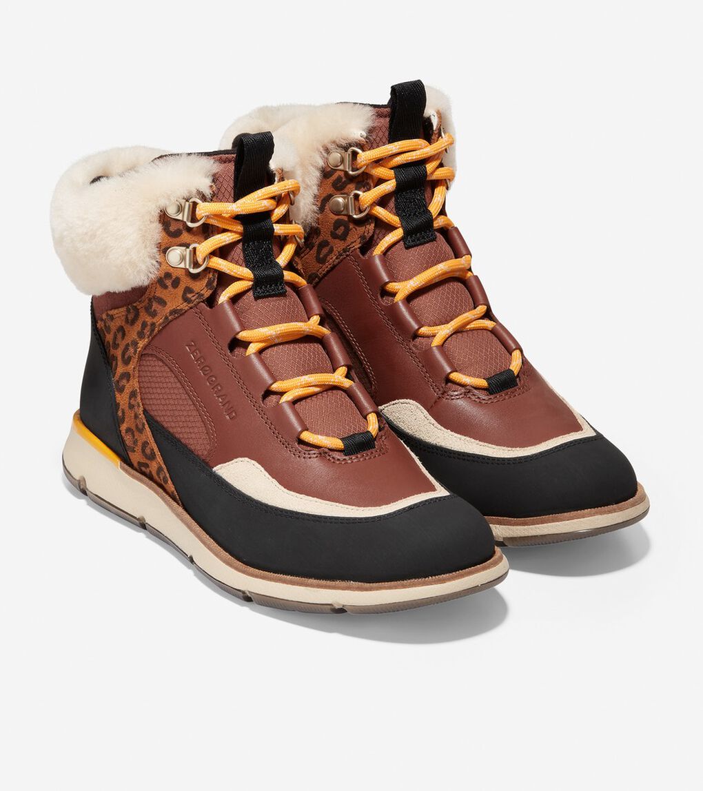 4.ゼログランド レザー ハイカー womens.