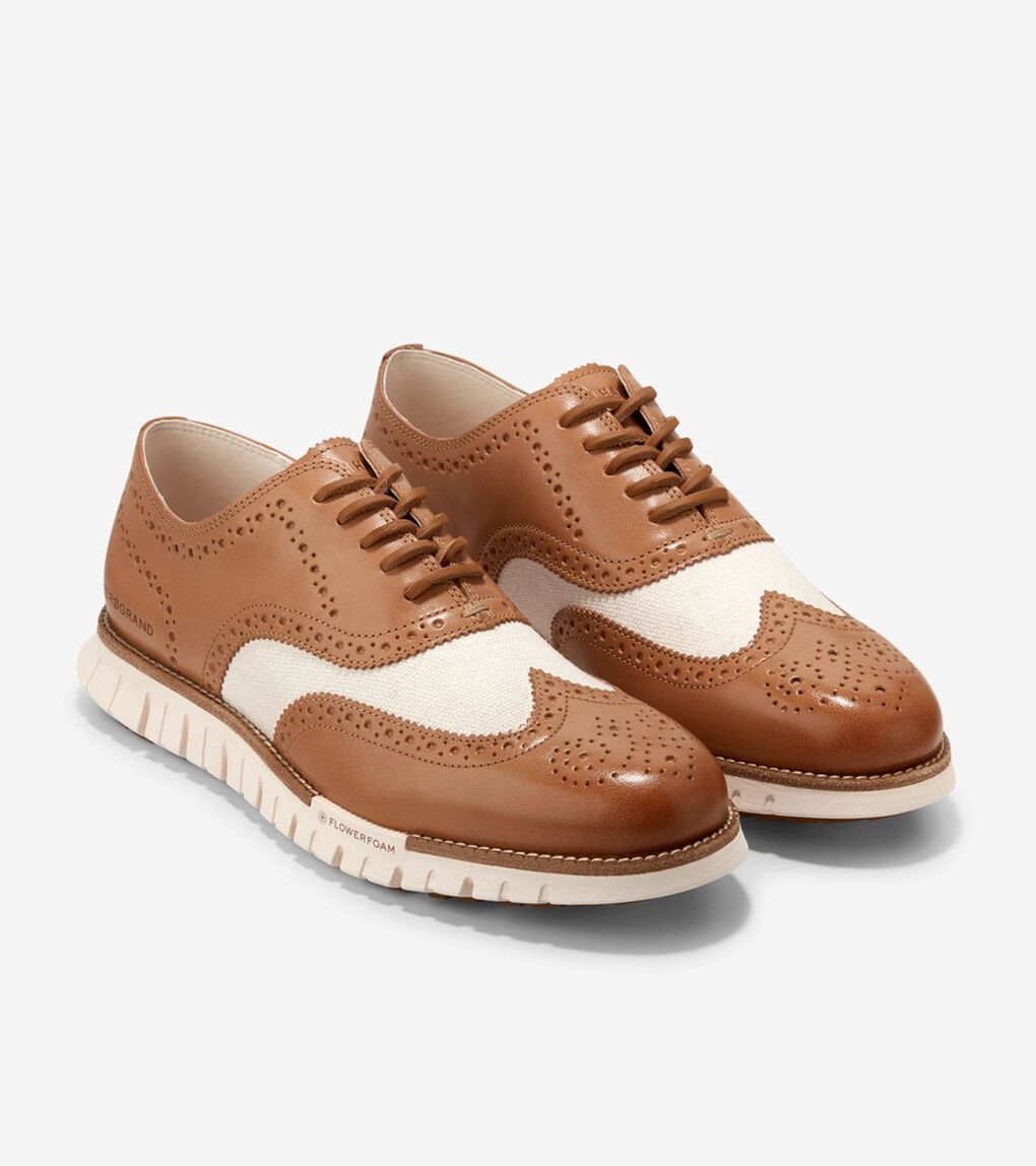 ゼログランド リマスタードウィングチップオックス ラインド mens.