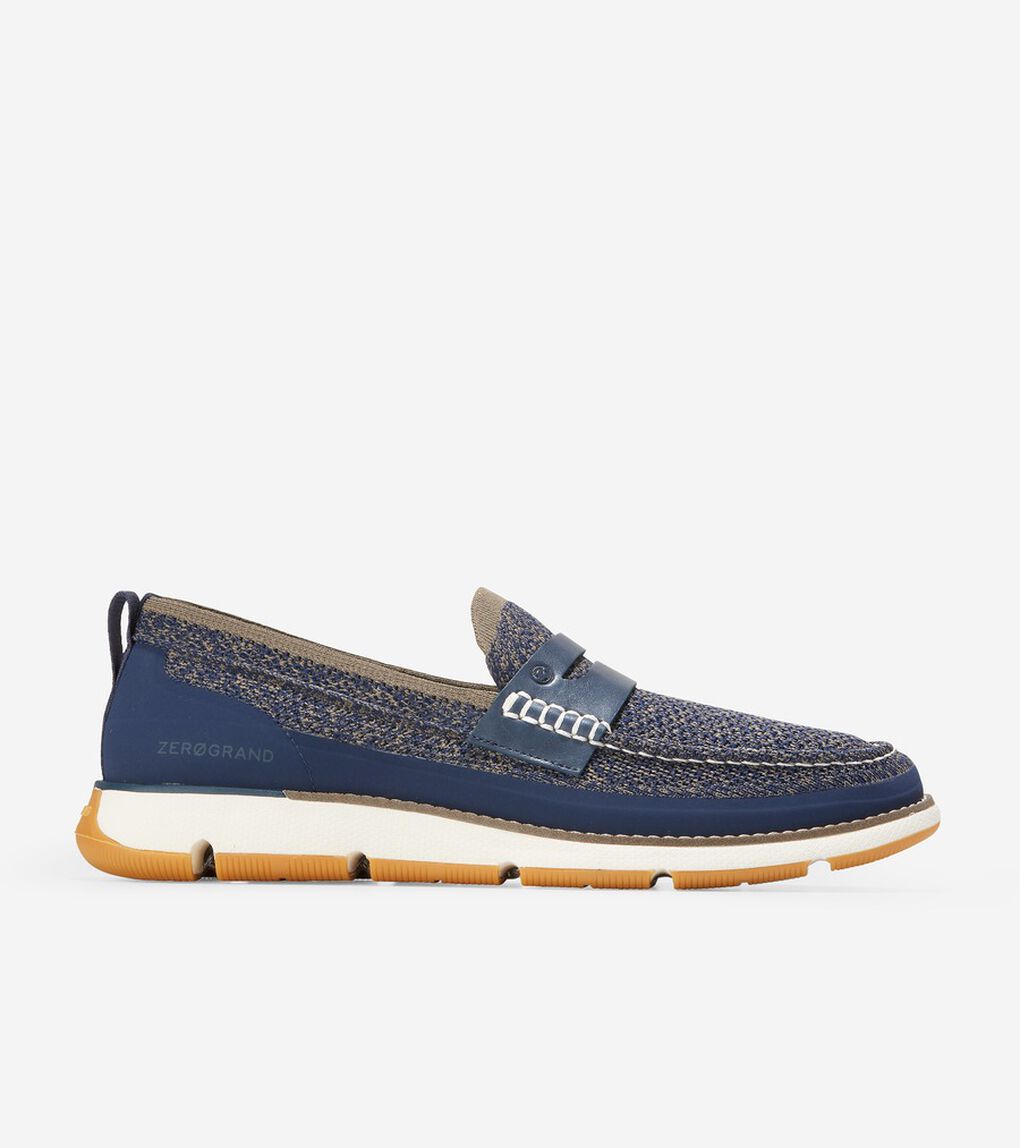 4.ゼログランド スティッチライト ローファー mens.