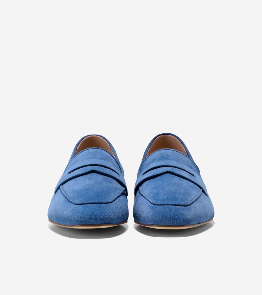 セール☆COLE HAAN タレーゼ ソフト ローファー(ブルー) タレーゼ ソフト ローファー womens. 0.0 | COLE_HAAN