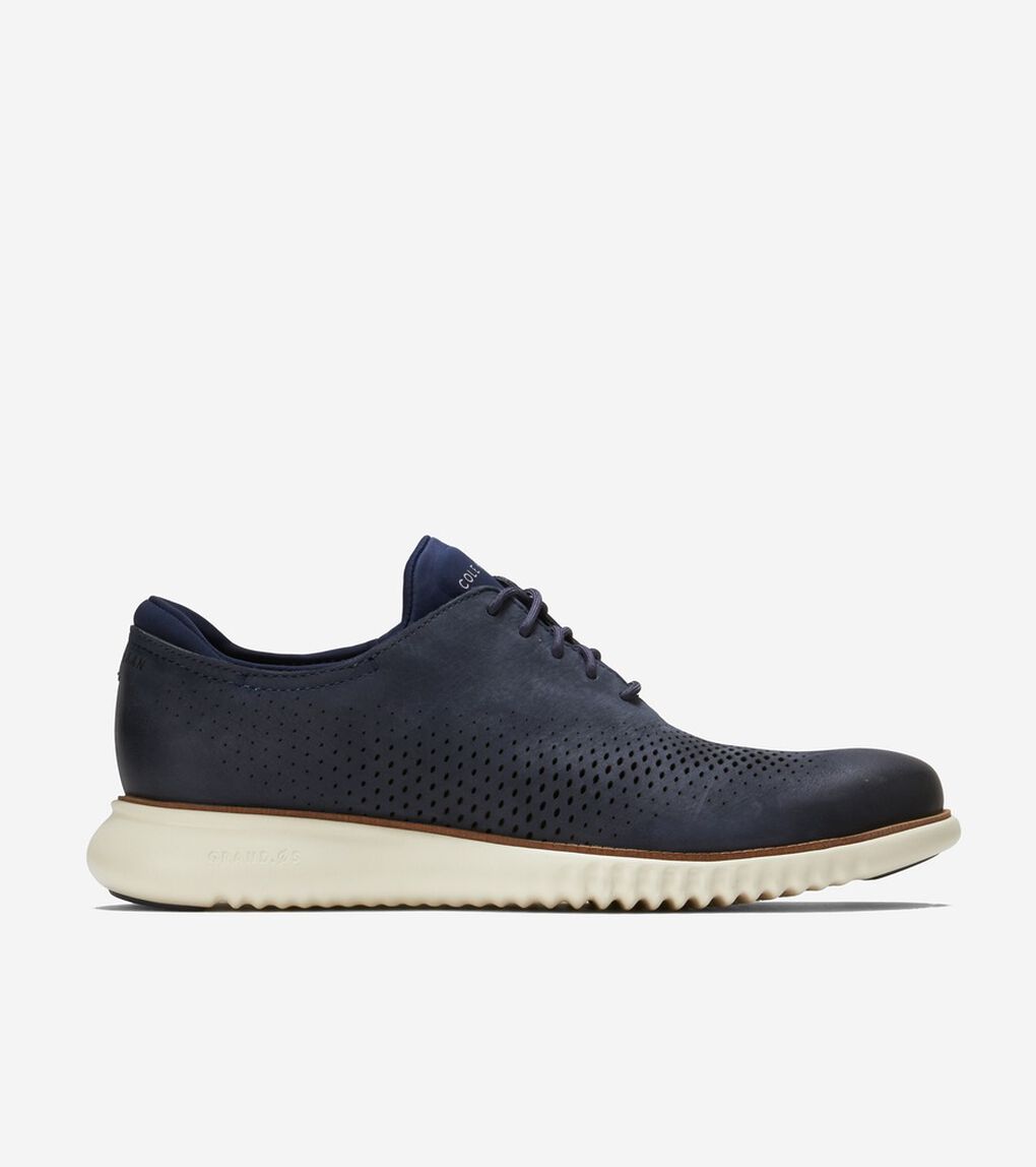 2.ゼログランド レーザー ウィング オックスフォード ラインド mens.