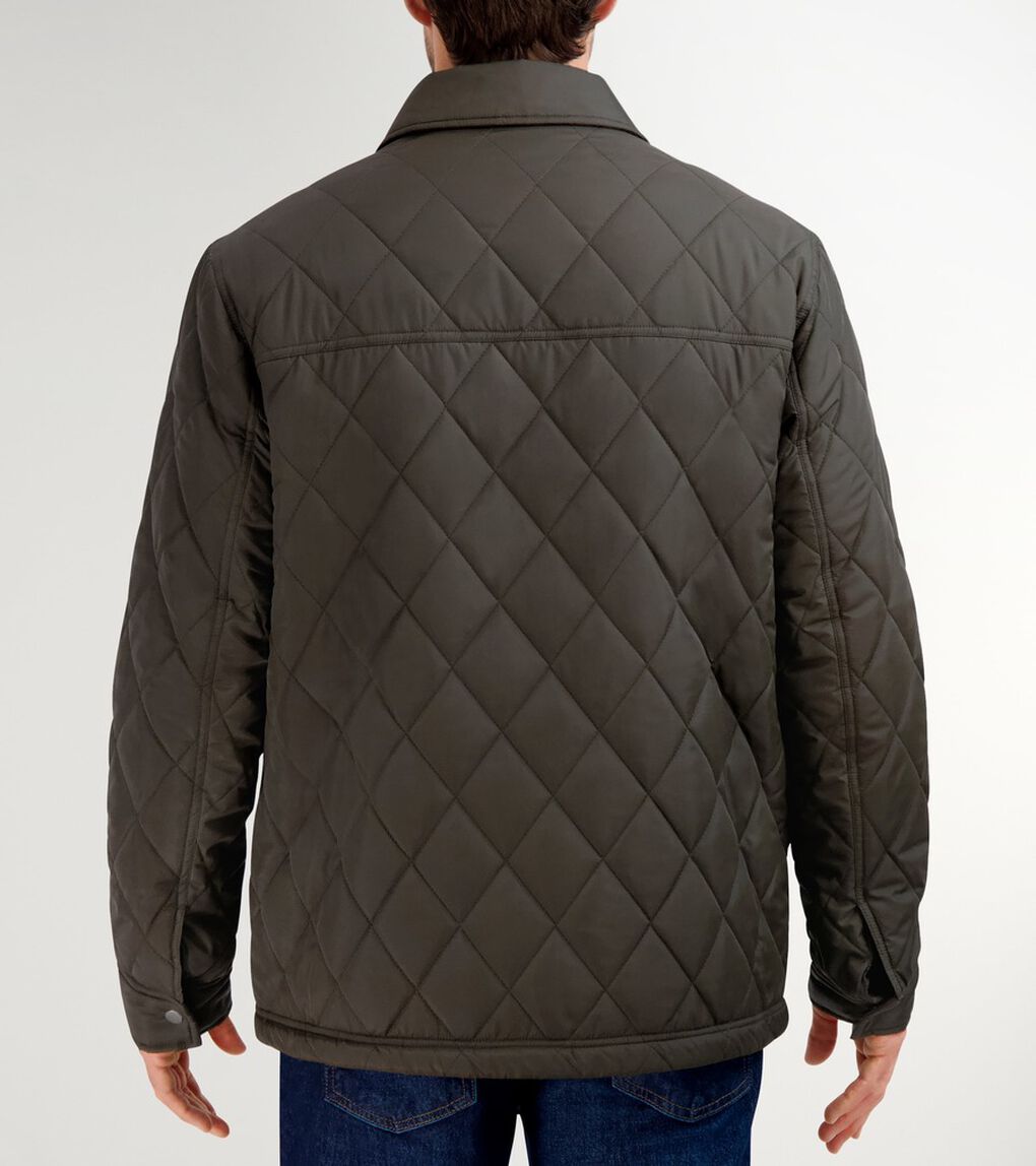 ダイヤモンドキルテッドジャケット mens.
