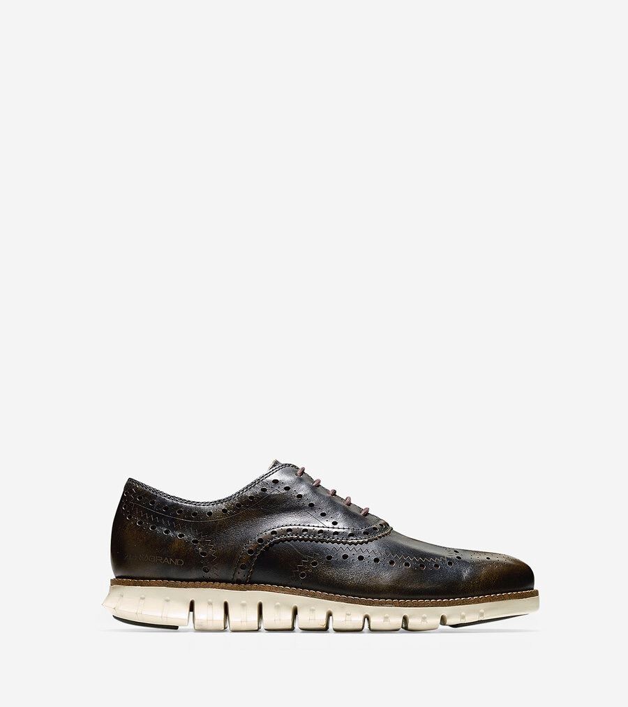 ひ*ー様 コールハーン Colehaan ゼログランド ウィング オックスフォー 5.ゼログランド ウィングオックスフォード mens. 0.0 | COLE_HAAN
