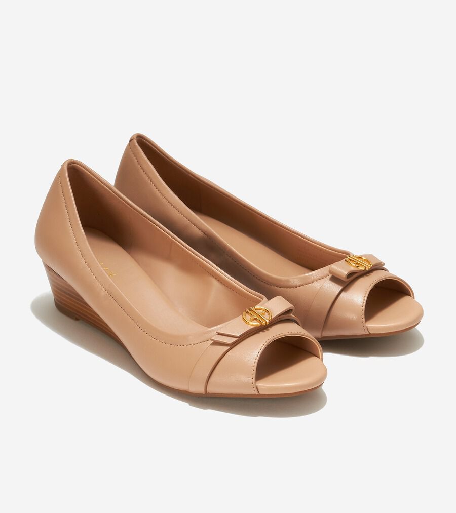 マルタ ピープトゥ ウェッジ womens. 27000 | COLE_HAAN