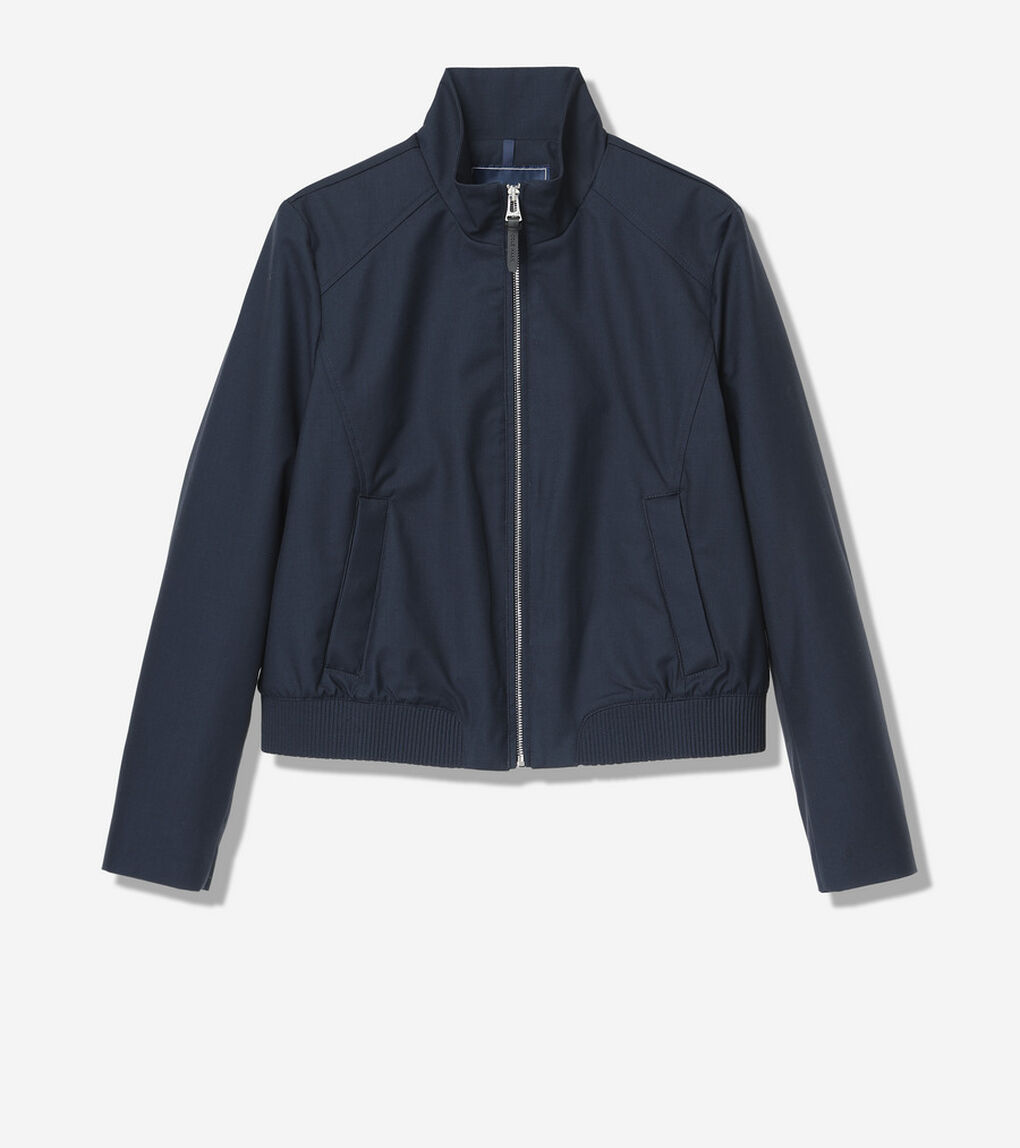 ボンバー スタイル ジャケット womens