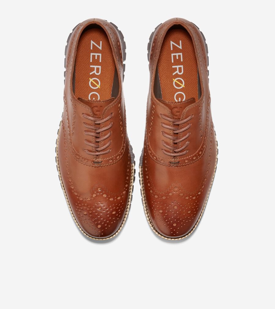 ゼログランド ウィングチップ オックスフォード mens 36000 | COLE_HAAN