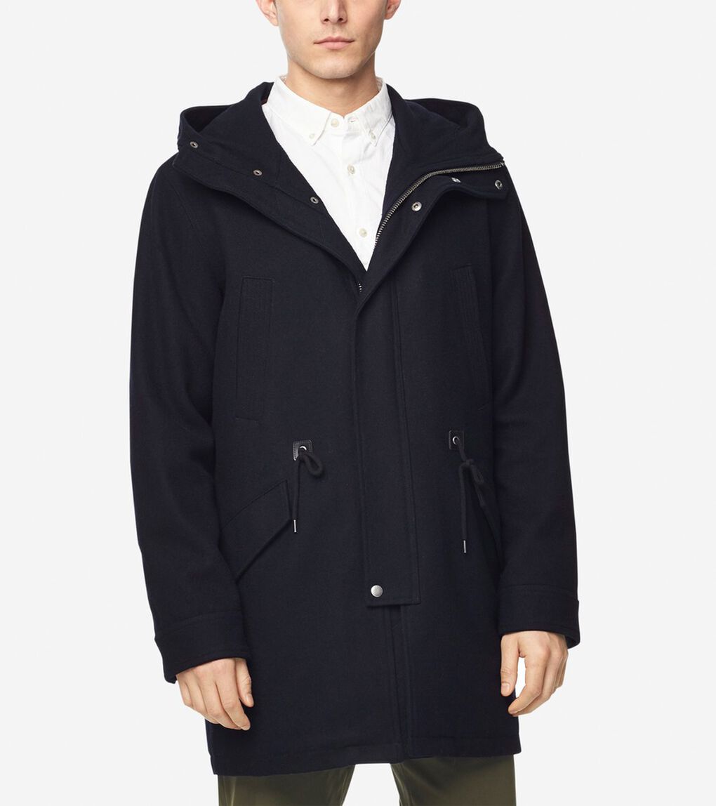 36IN インサレーティッド ウール アノラック mens.