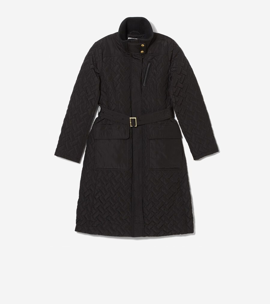 シグネチャー キルト ベルト ジャケット womens. 0.0 | COLE_HAAN