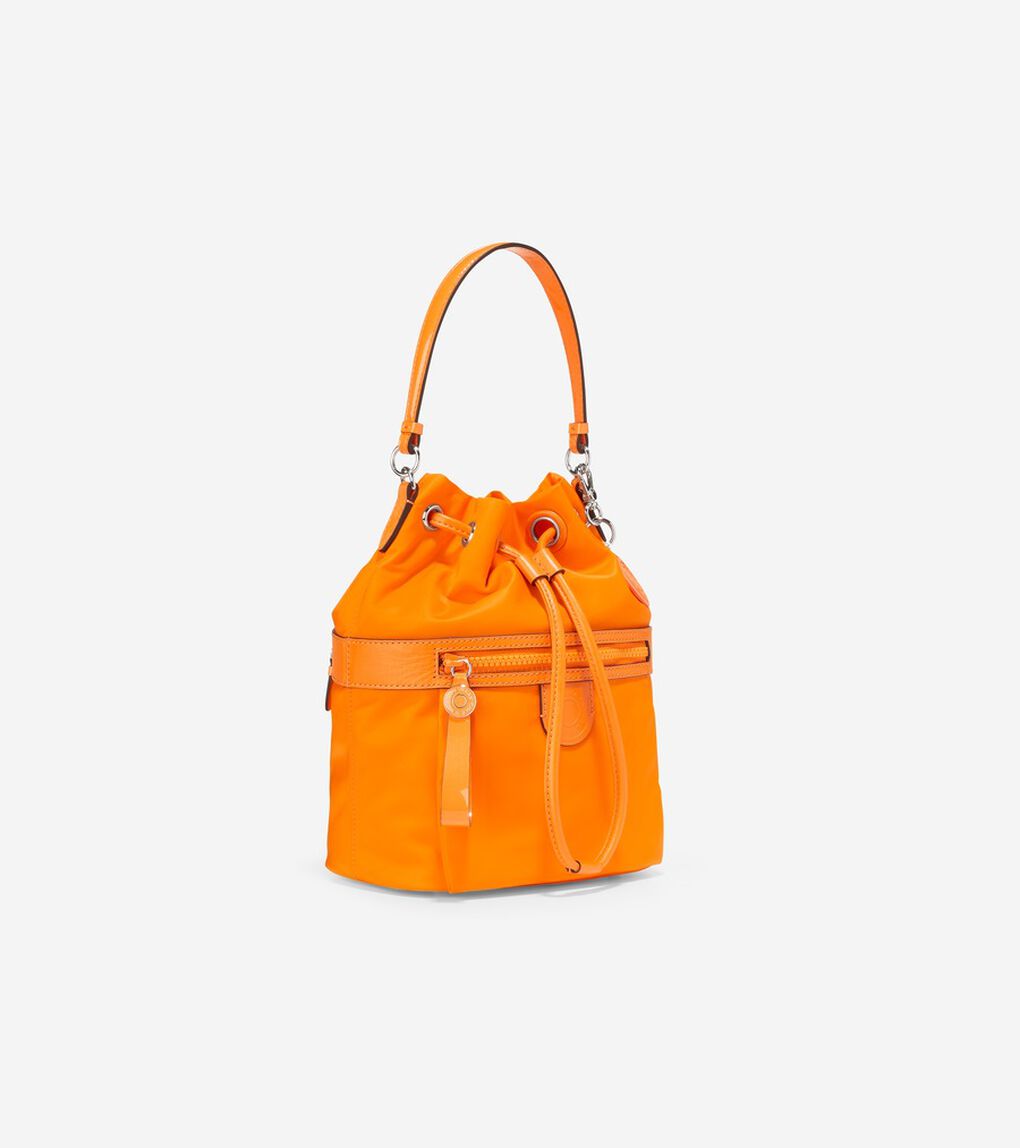 ナイロン ドローストリング クロスボディ womens.