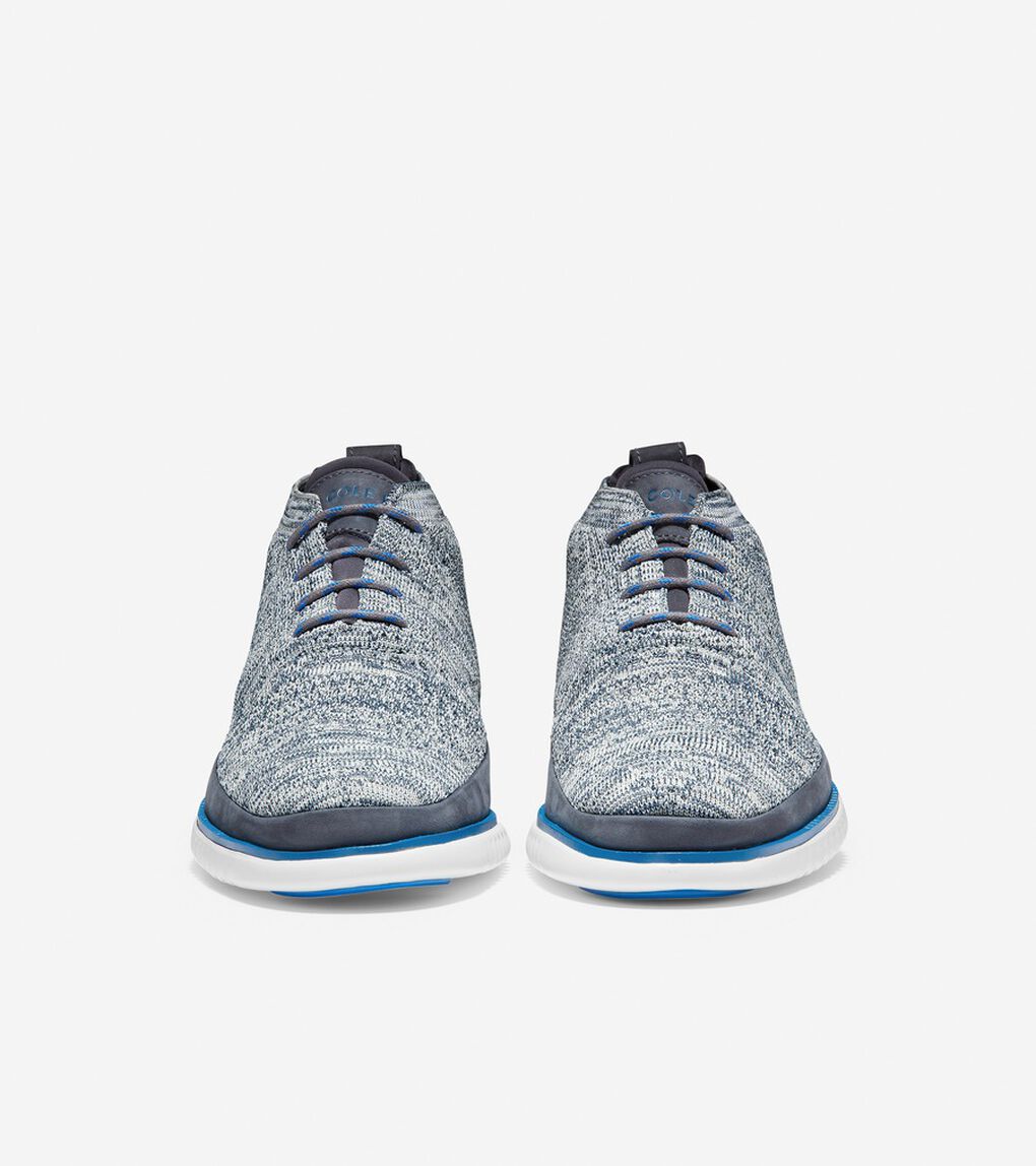 2.ゼログランド スティッチライト チャッカ ウォーターレジスタント mens.