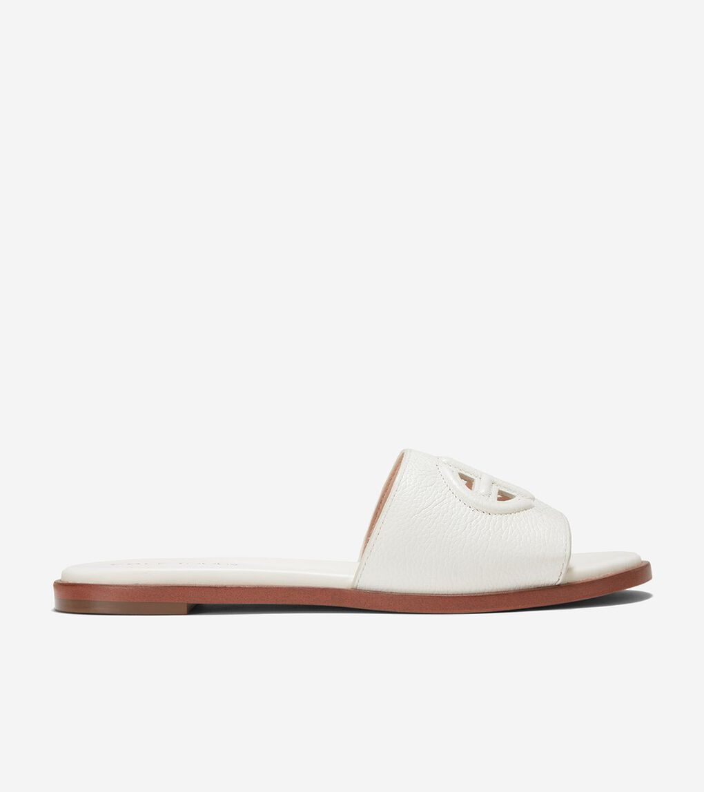 フリン ロゴ スライド サンダル womens.