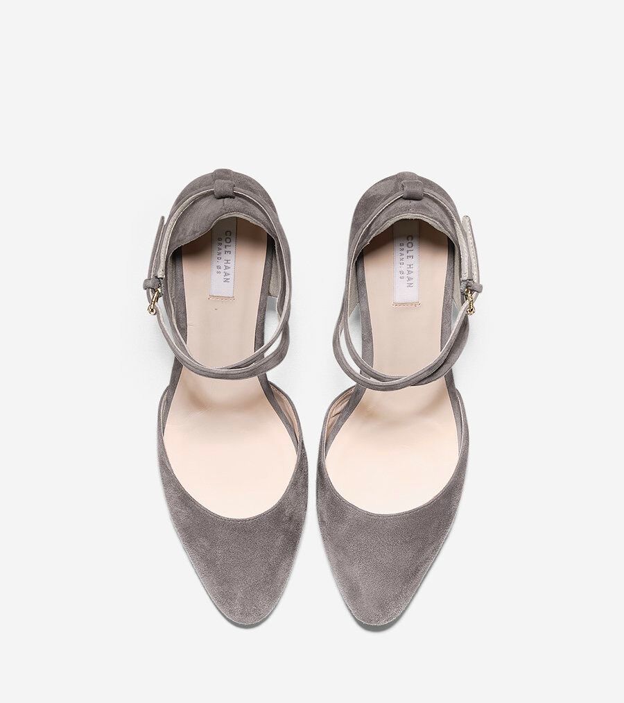 【受注生産品】 レイシー ウェッジ アンクル ストラップ 75mm womens. 0.0 靴