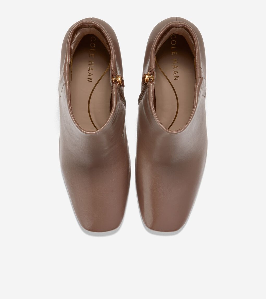 クリスティ スクエア ブーティ― 75MM womens.