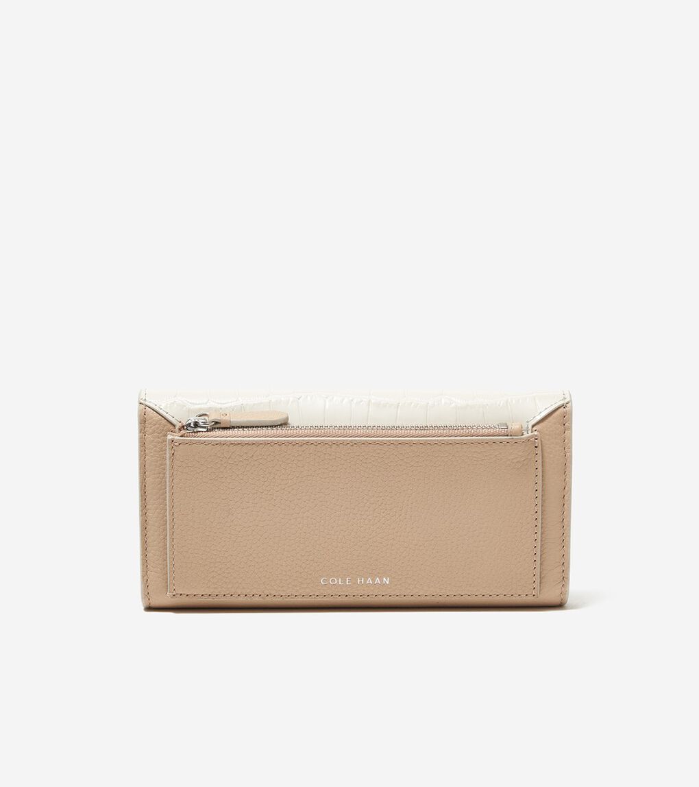 エンベロープ フラップ ウォレット womens.