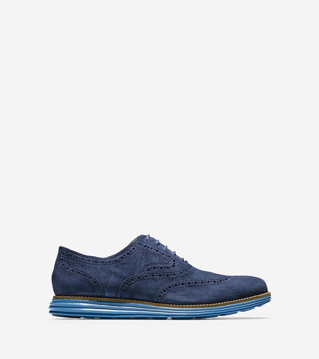 オリジナルグランド ショートウィング オックスフォード II スエード mens.