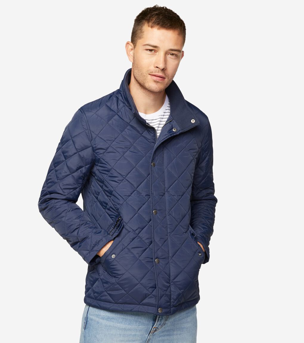 キルテッド バーン ジャケット mens.