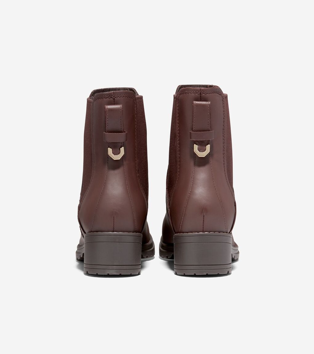 カメア ウォータープルーフ チェルシー ブーティ― womens.