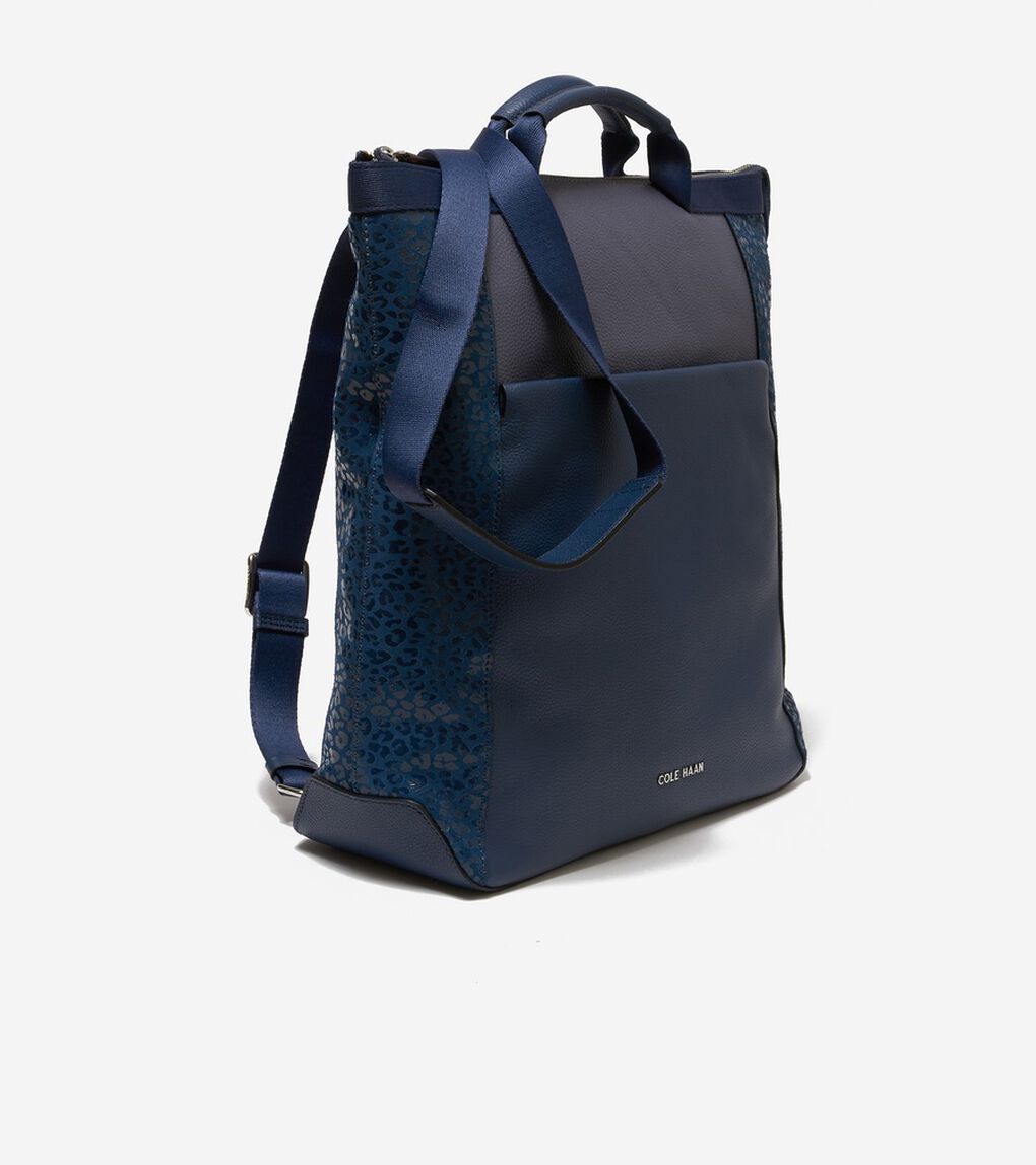 レザー コンバーチブル バックパック womens.