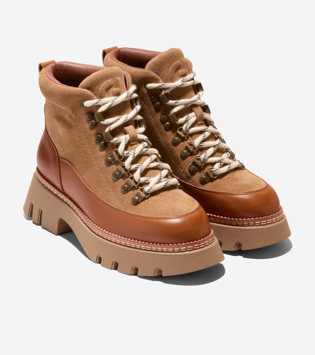 デリラ レースアップ ブーツ ウォータープルーフ womens.
