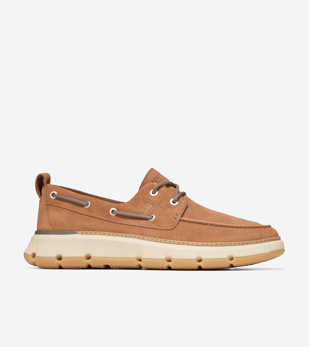 4.ゼログランド レガッタ レザー mens. 0.0 | COLE_HAAN